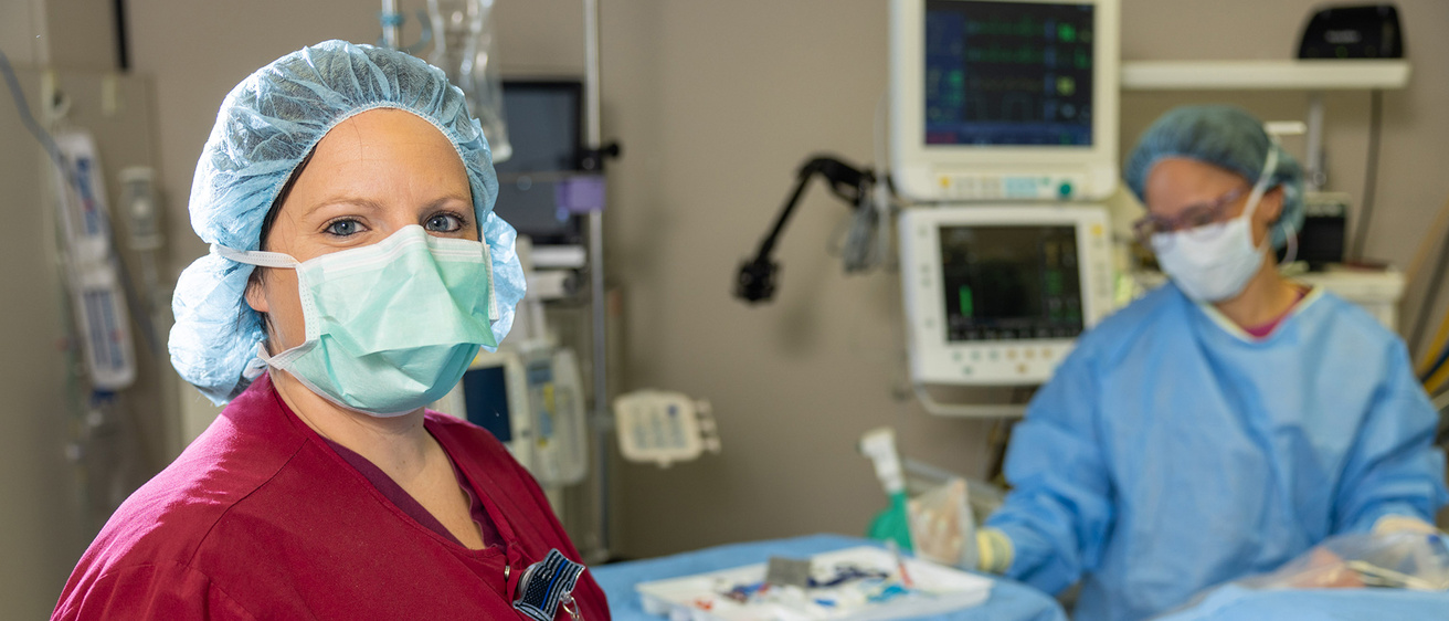 Clinical technicians in anesthesia banner